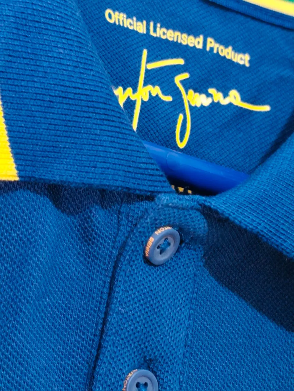 Polo manga corta Ayrton Senna talla M ver medidas, foto 5