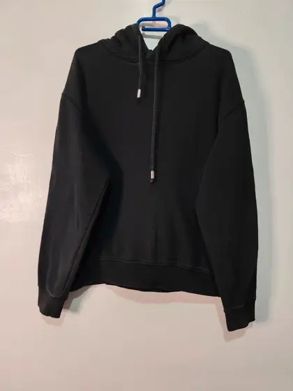 Sudadera capucha dsquared2 negra logo icon talla L ajusta como M ver medidas