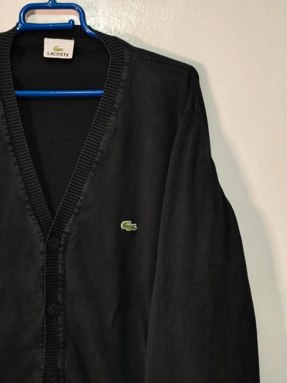 Jersey cárdigan Lacoste talla 6 XL pero sirve para L ver medidas, foto 4