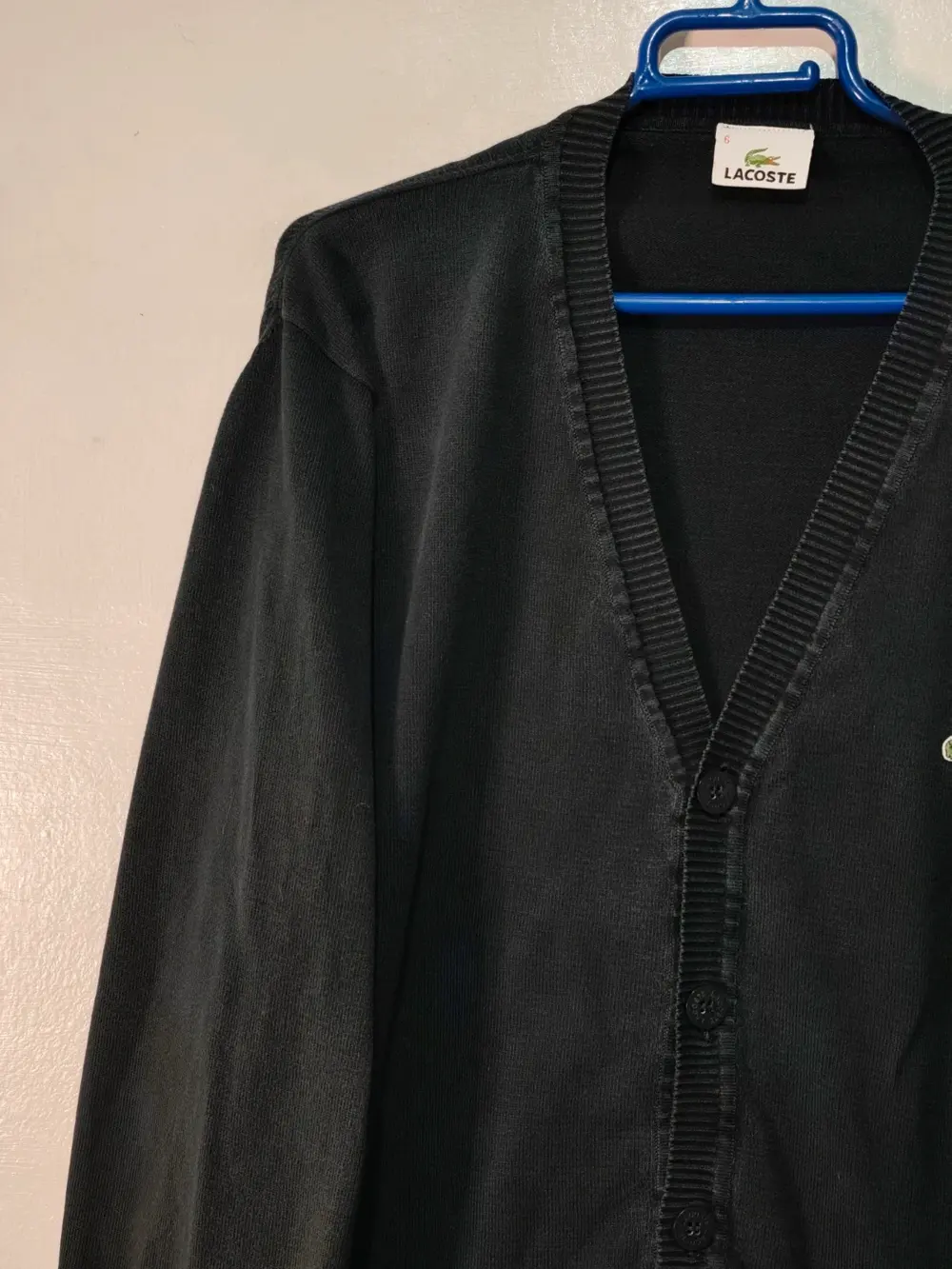 Jersey cárdigan Lacoste talla 6 XL pero sirve para L ver medidas, foto 5