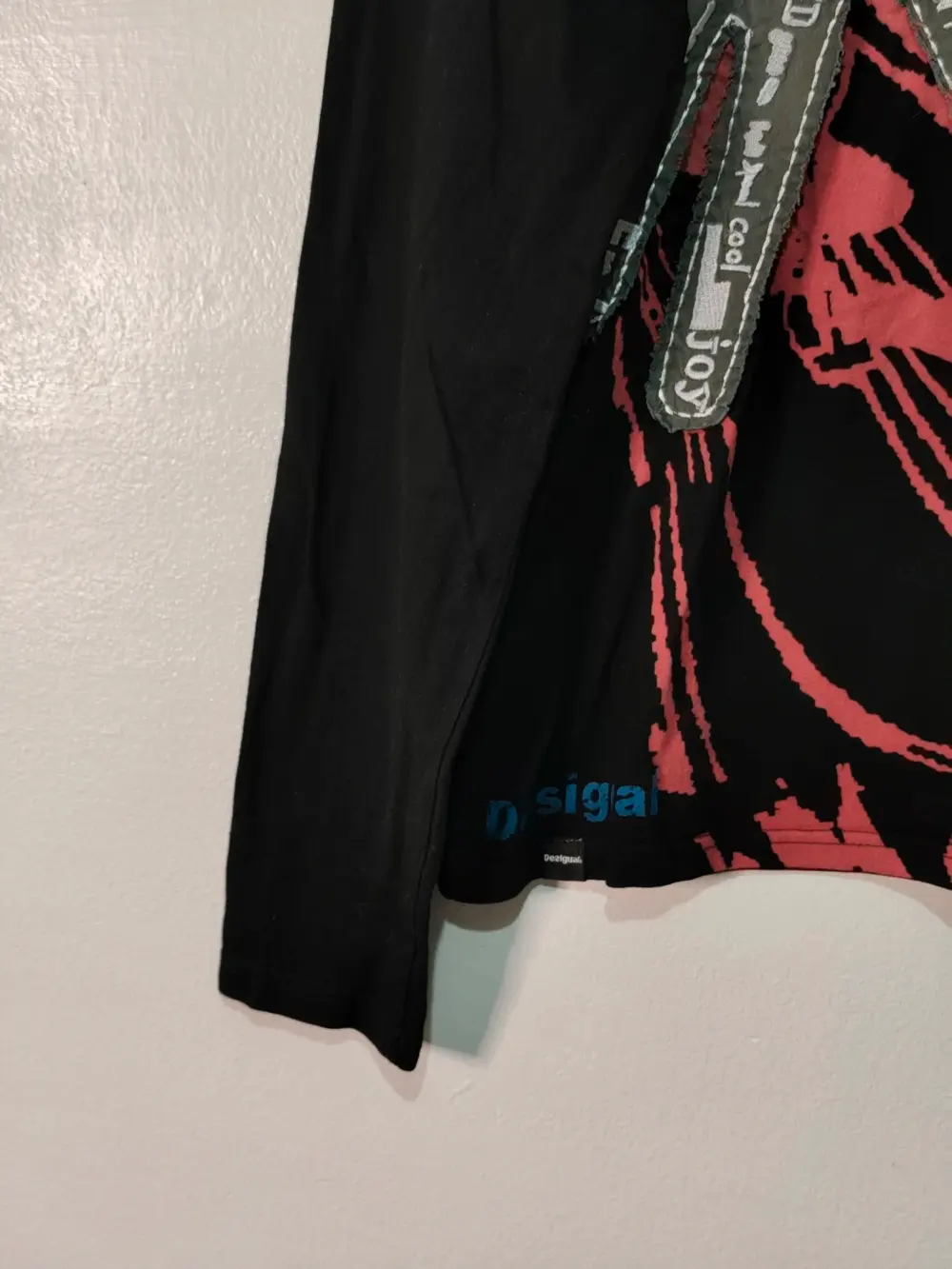 Camiseta manga larga Desigual talla M ver medidas, foto 4