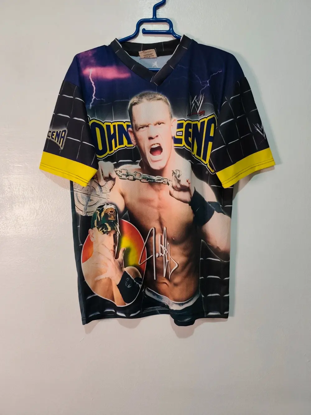 Csmiseta John Cena wwe 2007 vintage hustle loyalty respect talla M