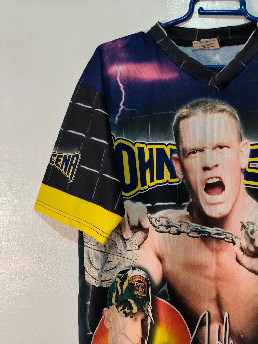 Csmiseta John Cena wwe 2007 vintage hustle loyalty respect talla M, foto 2