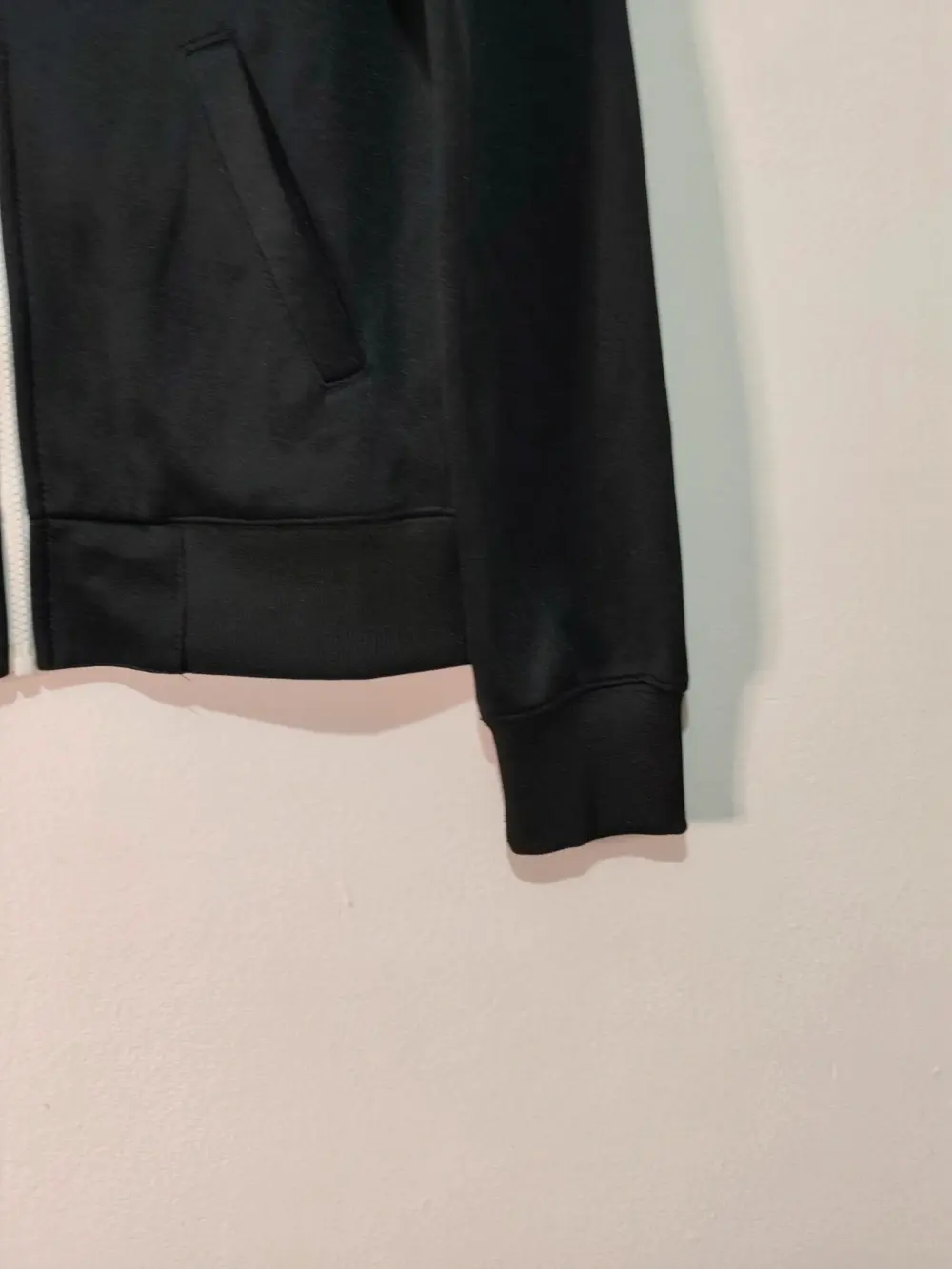 Chaqueta Chándal Nike "Just Do It" Negra talla XS, foto 3