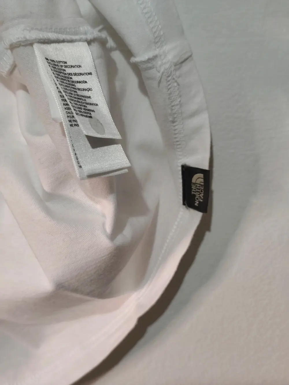 Camiseta The North Face Dublin coordenadas blanca talla M, foto 5