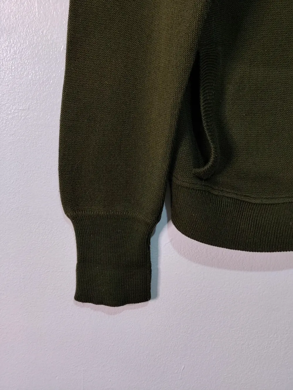 Jersey cárdigan vintage Lacoste talla M ver medidas, foto 3