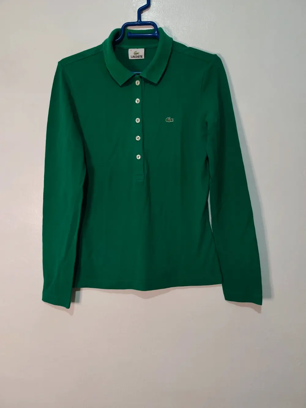 Polo Lacoste manga larga talla 38 M ver medidas