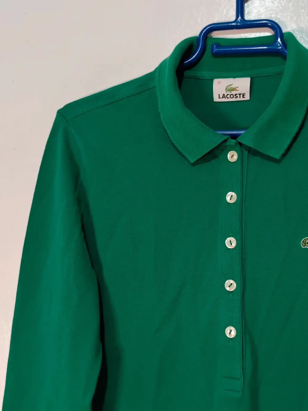 Polo Lacoste manga larga talla 38 M ver medidas, foto 5