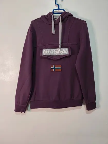 Sudadera Napapijri con capucha talla XS ver medidas