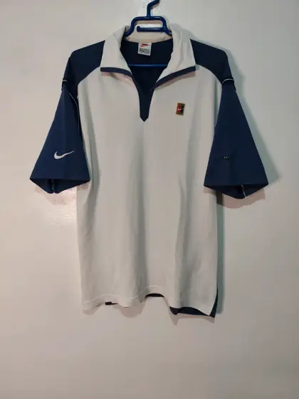 Polo nike court dri-fit vintage 90s talla S ver medidas