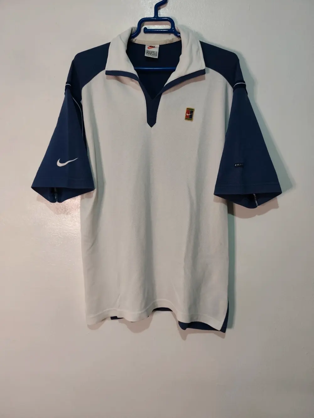 Polo nike court dri-fit vintage 90s talla S ver medidas