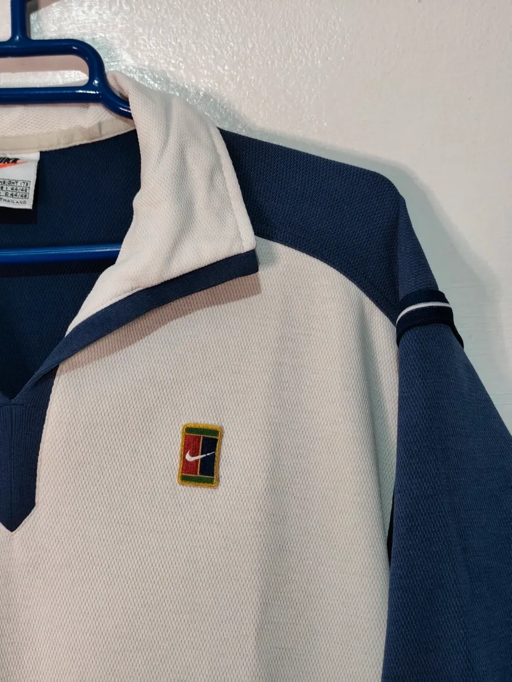Polo nike court dri-fit vintage 90s talla S ver medidas, foto 4