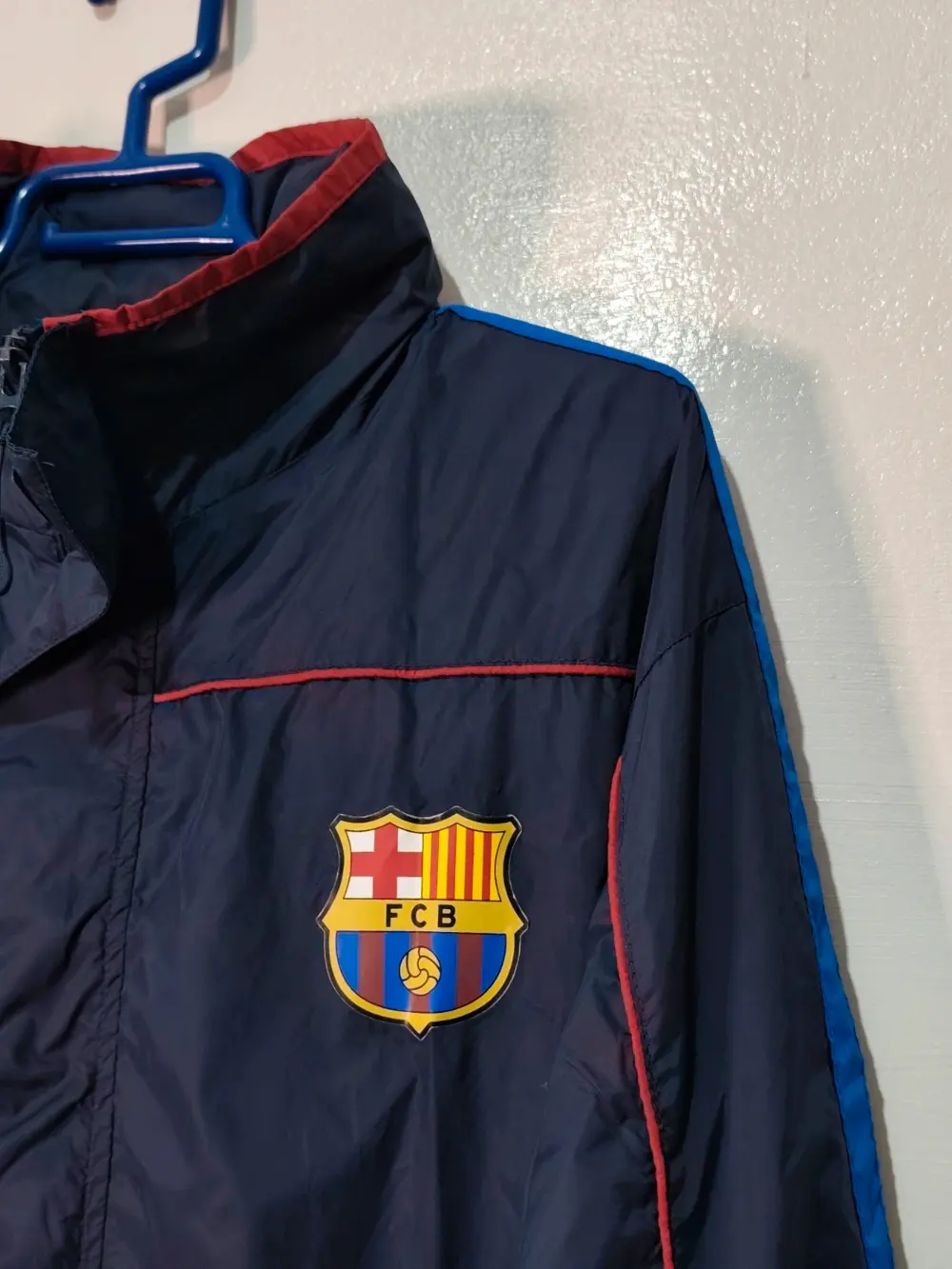 Chaqueta cortavientos FC Barcelona talla M ver medidas, foto 4