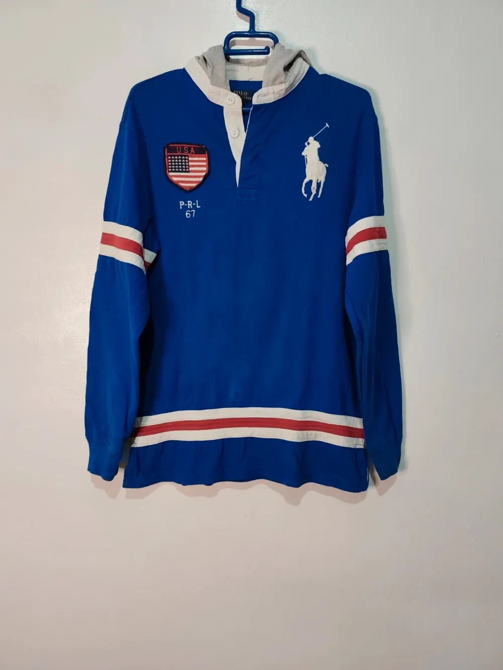 Polo Ralph Lauren Sudadera con capucha talla XL 18/20 sirve para S ver medidas