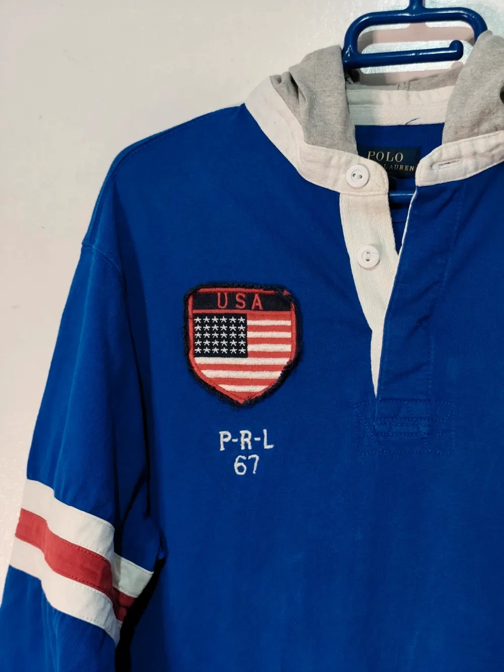 Polo Ralph Lauren Sudadera con capucha talla XL 18/20 sirve para S ver medidas, foto 5