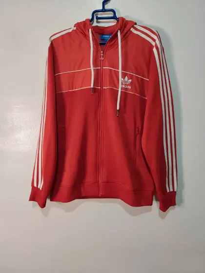 Chaqueta Adidas Originals Terracota con capucha talla m