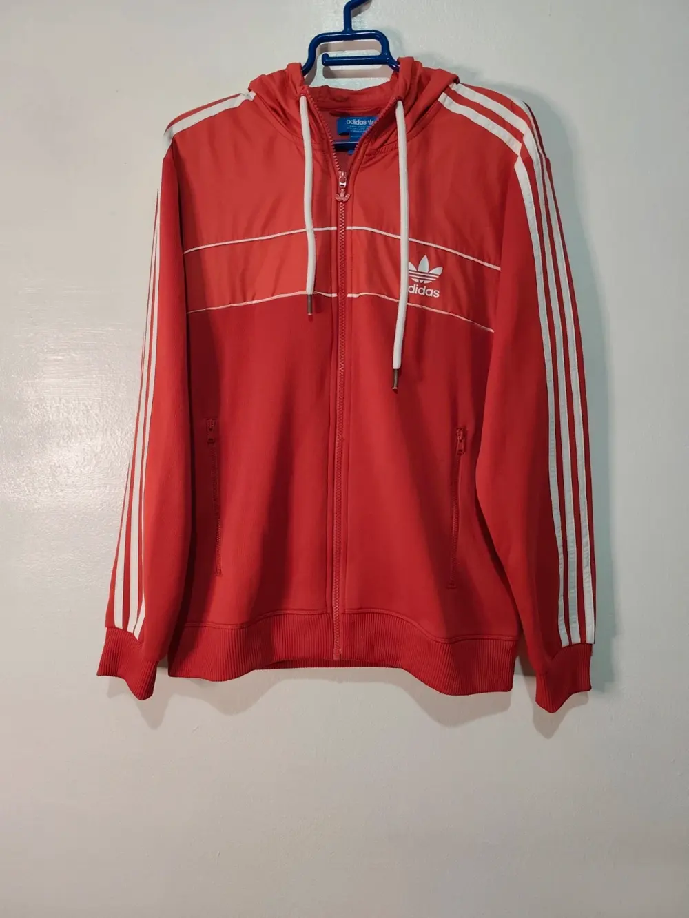 Chaqueta Adidas Originals Terracota con capucha talla m