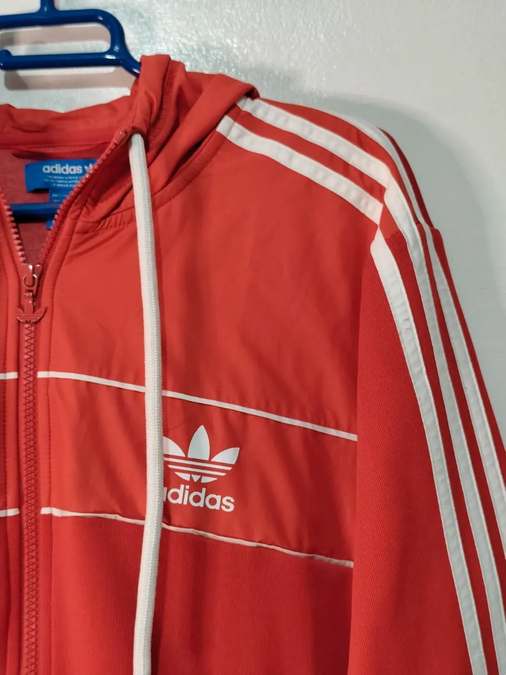 Chaqueta Adidas Originals Terracota con capucha talla m, foto 4