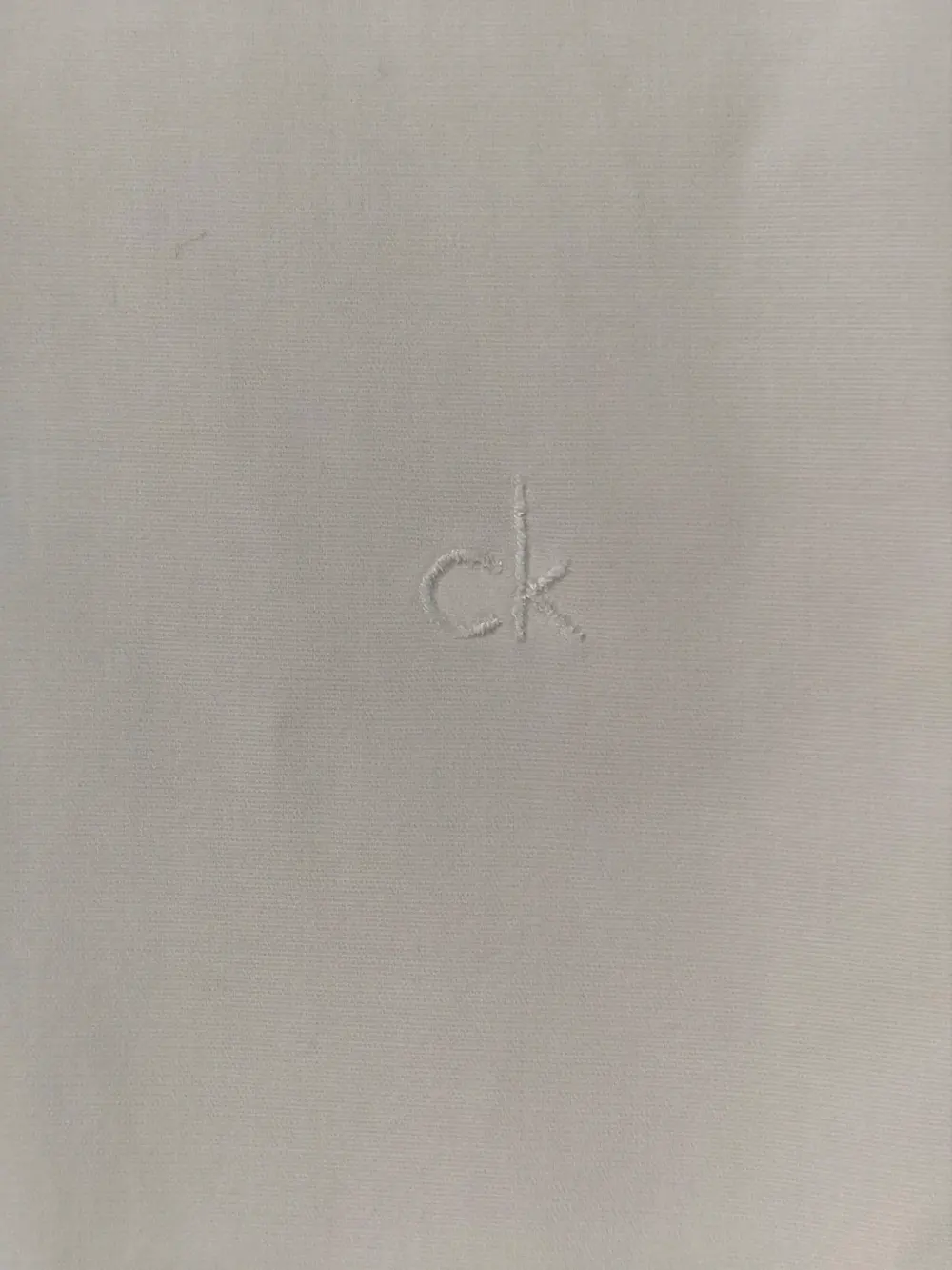 Camisa Calvin Klein Slim Fit Blanca - Talla 39 (15 1/2) sirve para M, foto 4
