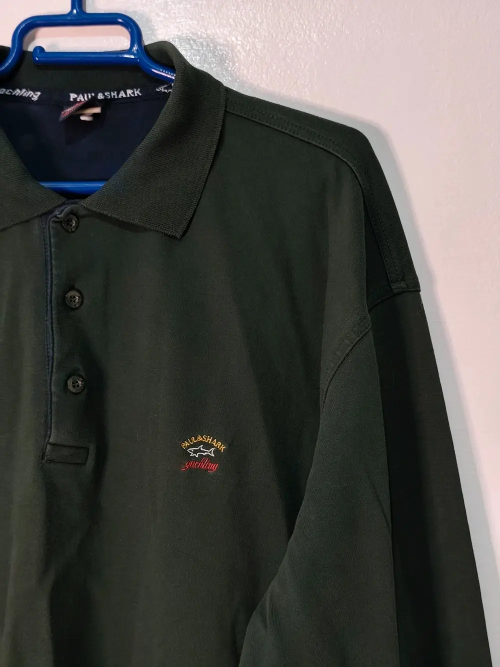 Jersey Polo Paul & Shark Yachting Manga Larga Verde Talla 4XL, foto 4