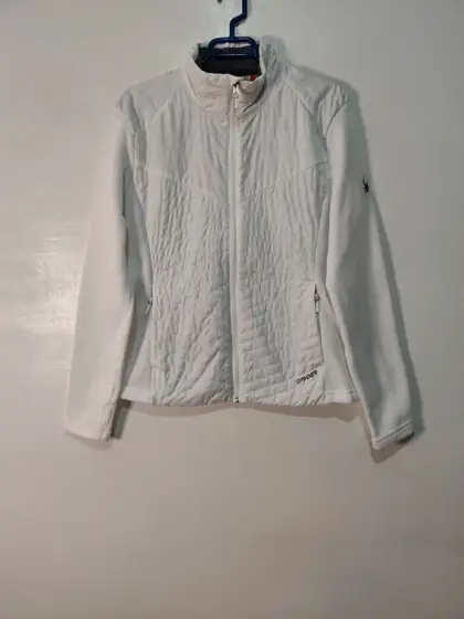 Chaqueta Forro polar acolchads hibrida Spyder talla L mujer