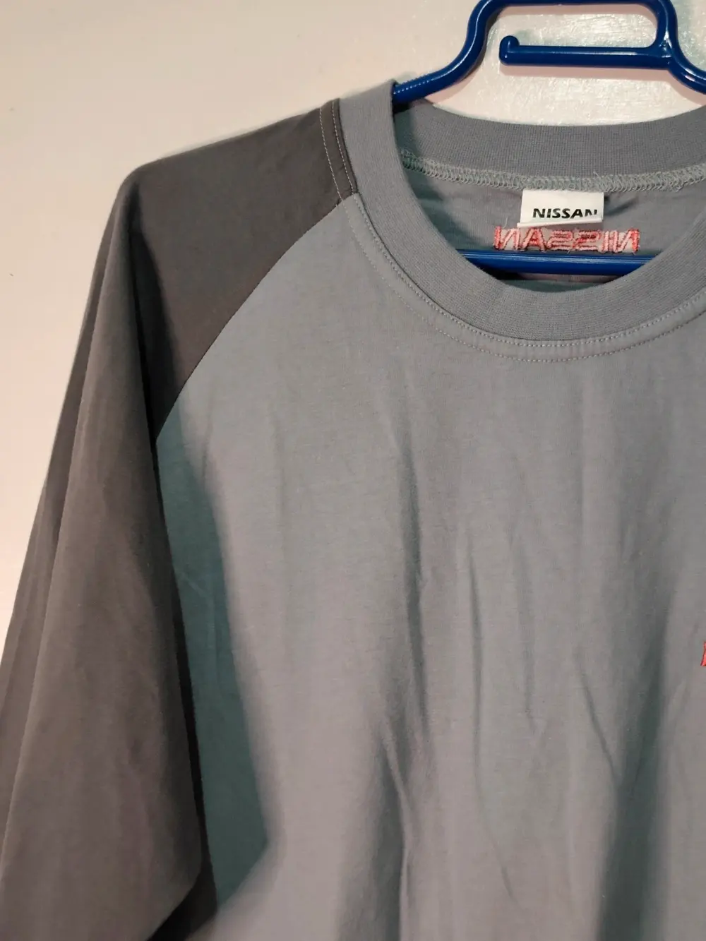 Camiseta Nissan manga larga talla L ver medidas, foto 5