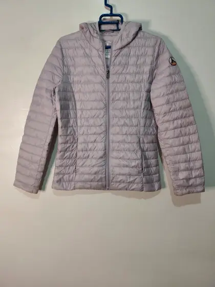 Chaqueta Plumas JOTT Rosa Claro / Lila con Capucha Talla 14/16 Años sirve para XS/S ver medidas