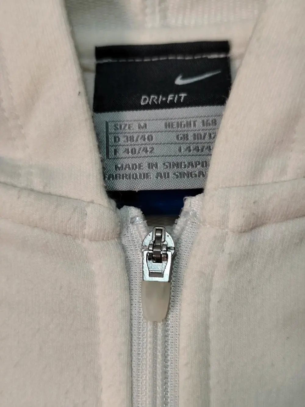 Sudadera Nike Y2K dri-fit training con capucha y cremallera talla M mujer, foto 5