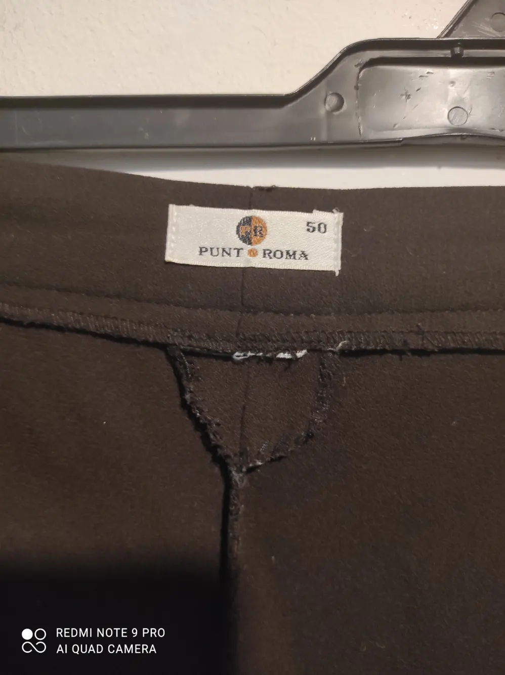 Pantalon liso punt Roma talla 50, foto 3