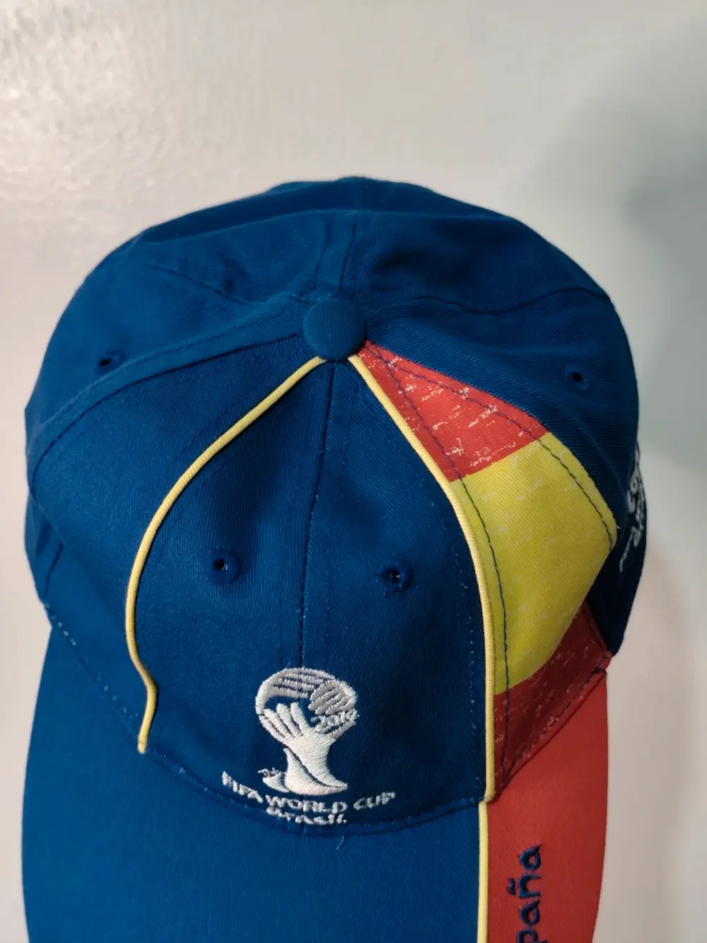 Gorra españa mundial brasil 2014 fifa world cup oficial azul bandera talla única, foto 2