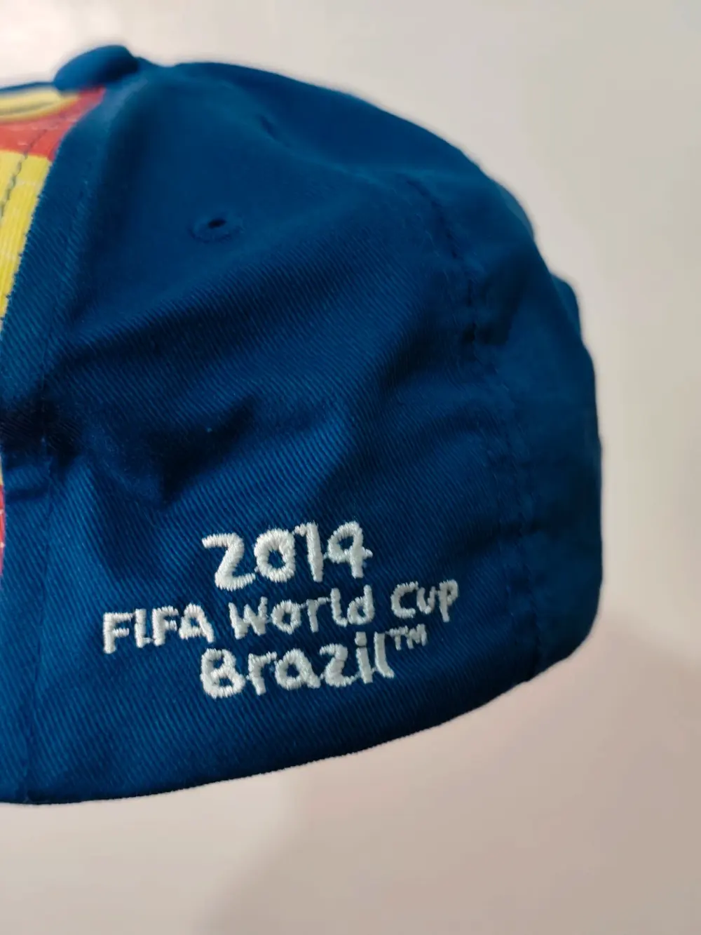Gorra españa mundial brasil 2014 fifa world cup oficial azul bandera talla única, foto 5