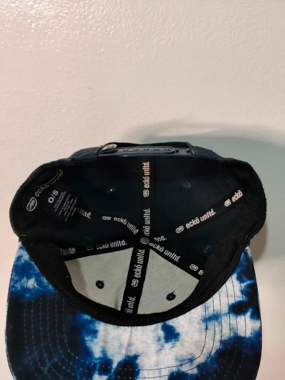Gorra Ecko Unltd Rhino tie dye azul marino snapback talla única ajustable adulto unisex, foto 5
