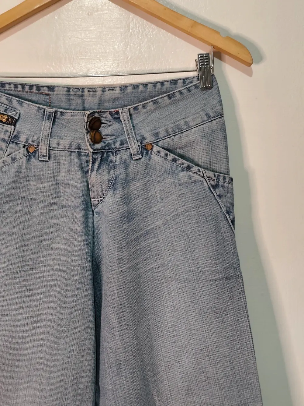 Levi's engineered jeans 26x32 baggy tiro bajo talla XS/S ver medidas y2k, foto 4