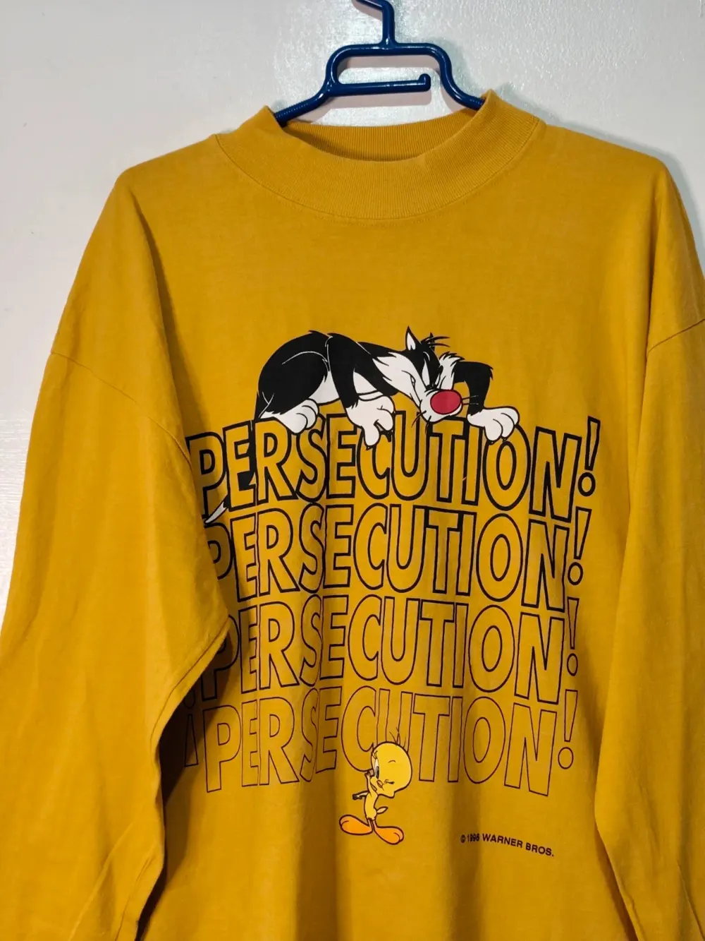 Camiseta vintage Looney Tunes año 1996 Silvestre Piolín talla L ver medidas, foto 4