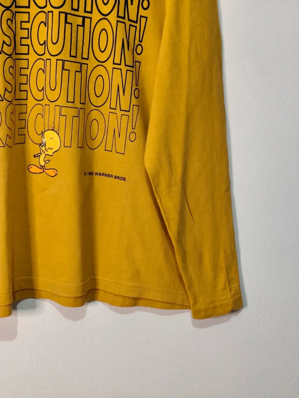 Camiseta vintage Looney Tunes año 1996 Silvestre Piolín talla L ver medidas, foto 5