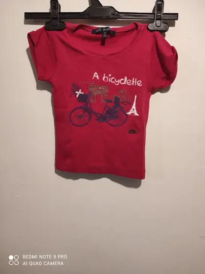 Camisa manga corta niña Lili Graufette