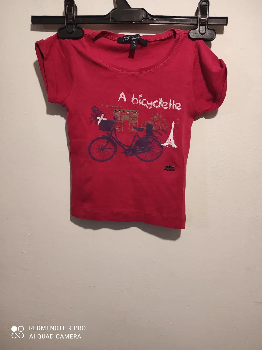 Camisa manga corta niña Lili Graufette