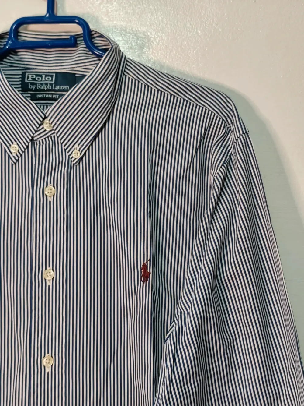 Camisa a rayas manga larga Polo Ralph Lauren talla L ver medidas, foto 2