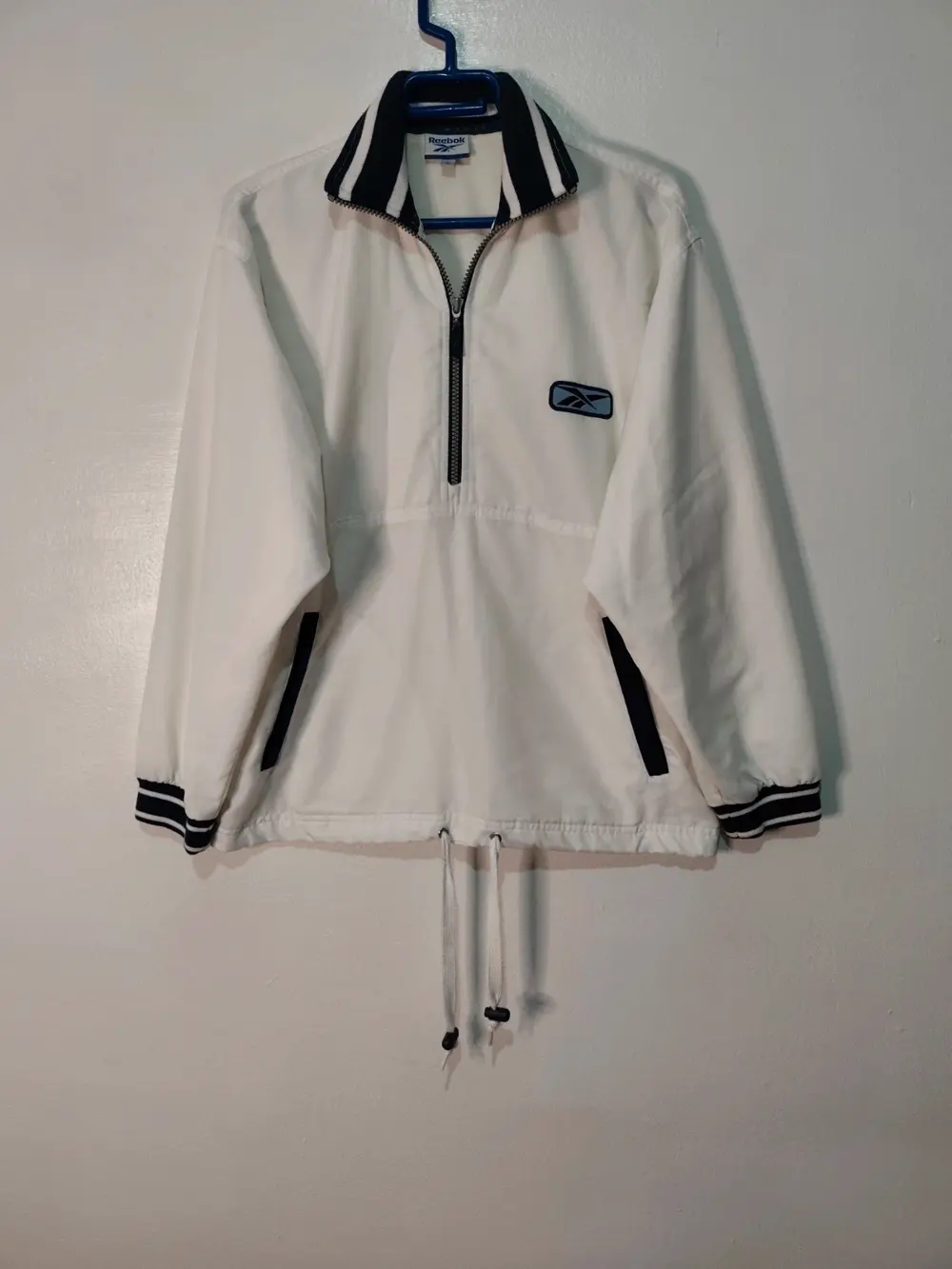Chaqueta vintage Reebok Classic basic media cremallera talla S ver medidas