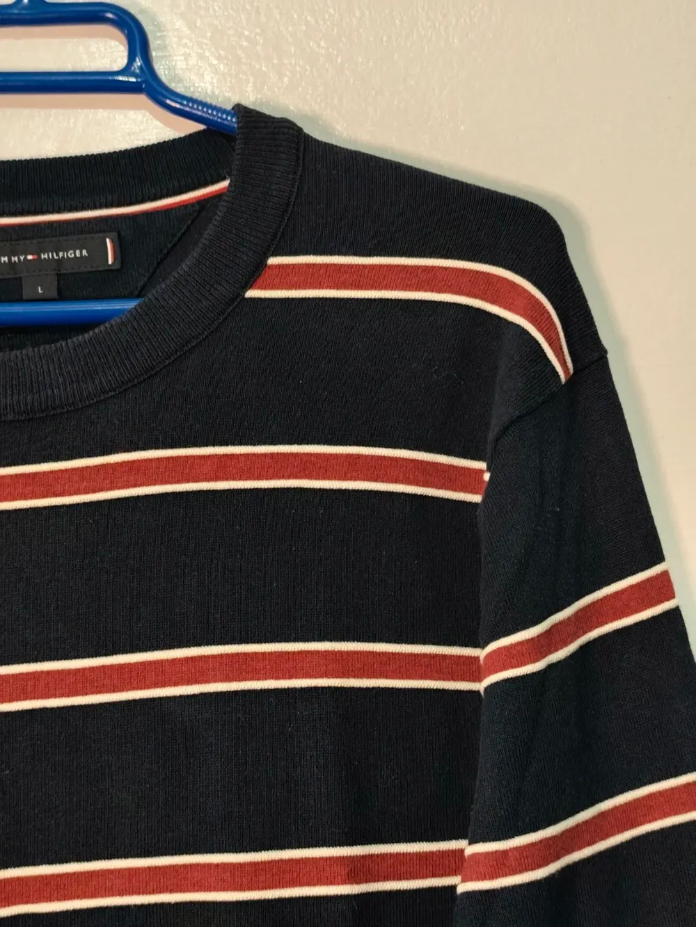Jersey tommy hilfiger rayas talla L ver medidas, foto 4