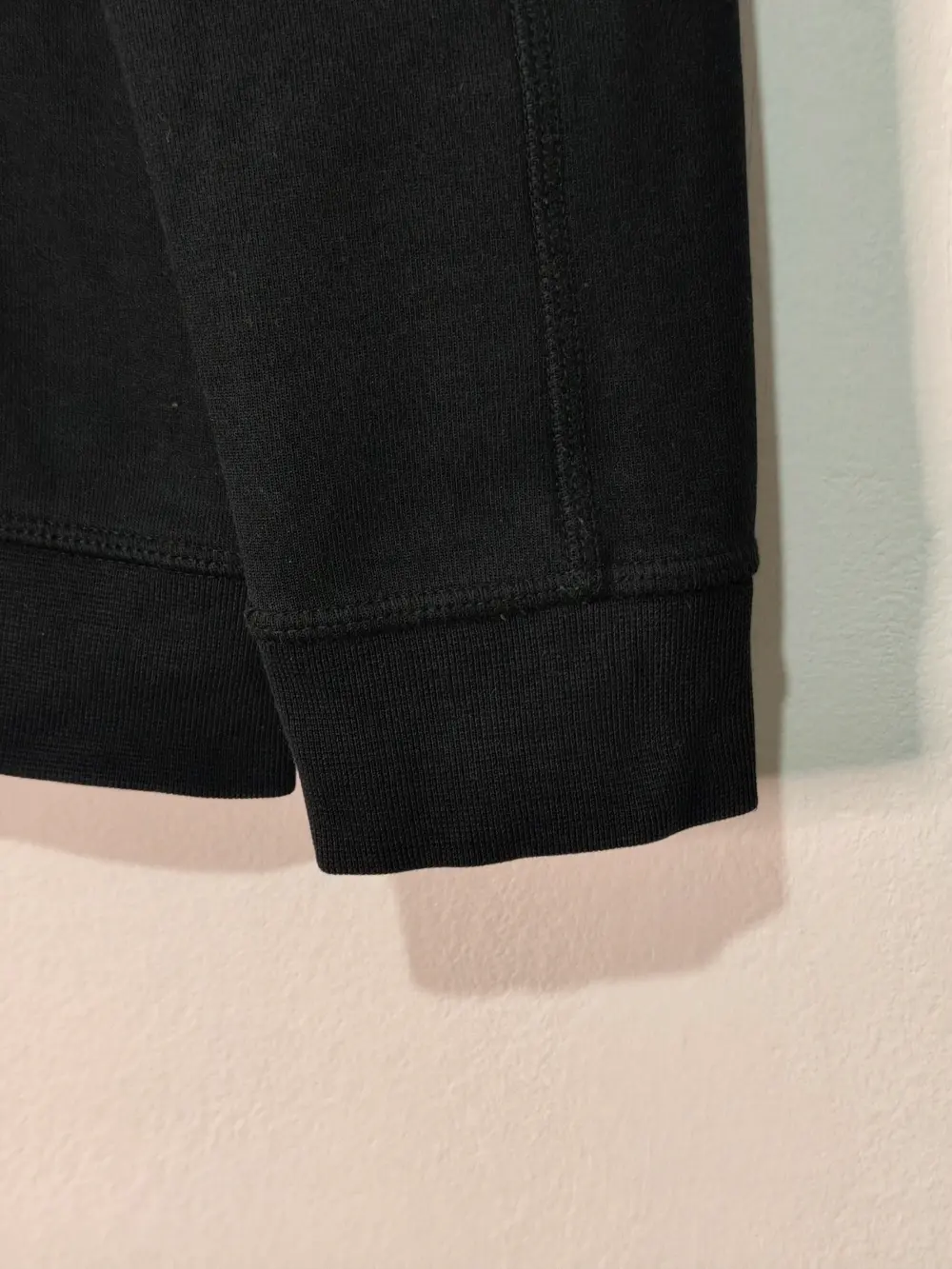 Sudadera Apple negra XS cremallera doble cursor ykk estilo bomber, foto 2