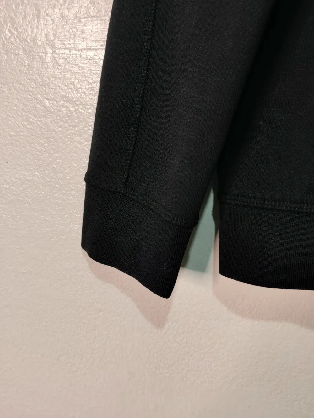 Sudadera Apple negra XS cremallera doble cursor ykk estilo bomber, foto 3
