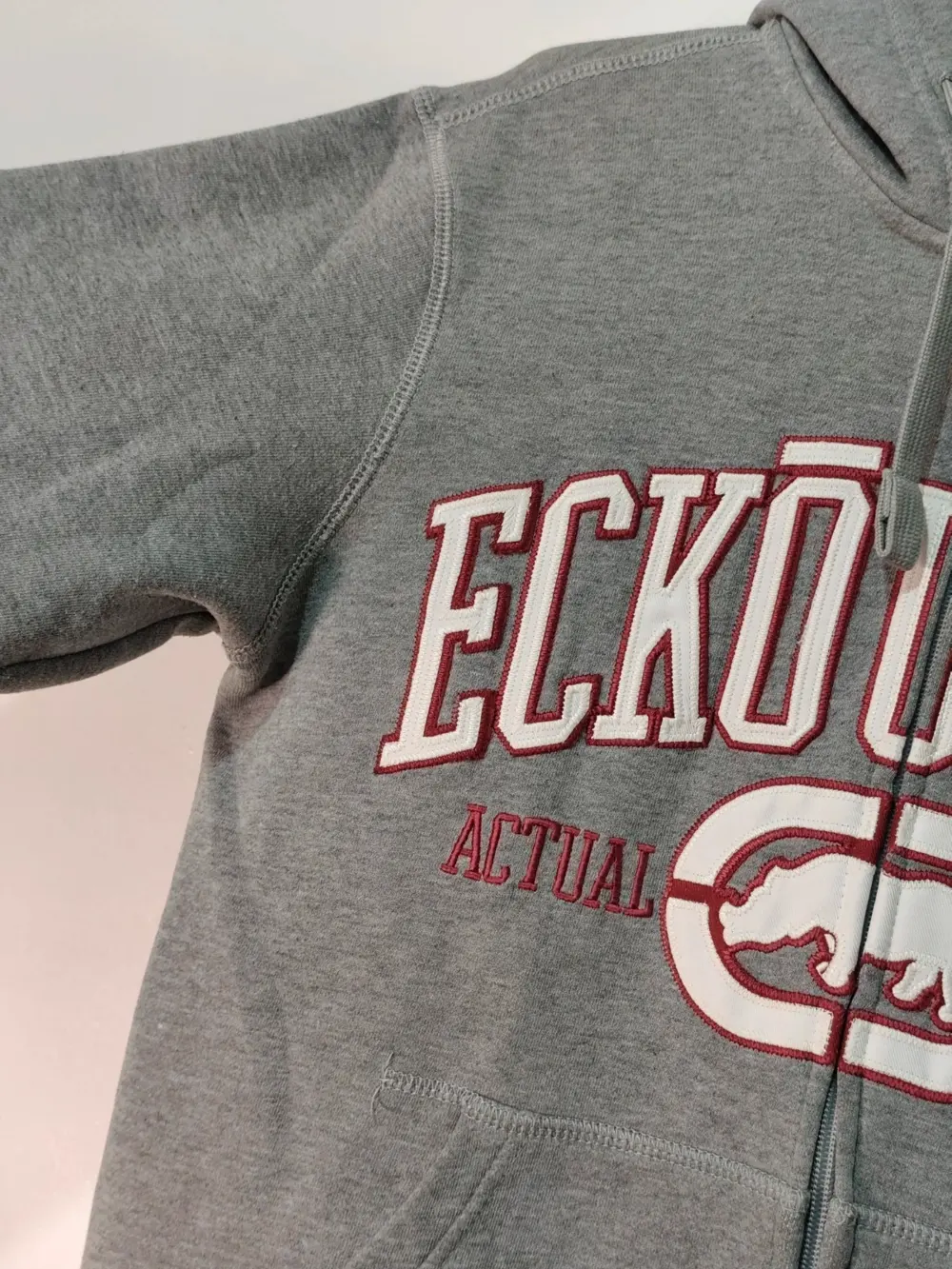 Sudadera con capucha y cremallera Ecko Unltd talla S ver medidas, foto 5
