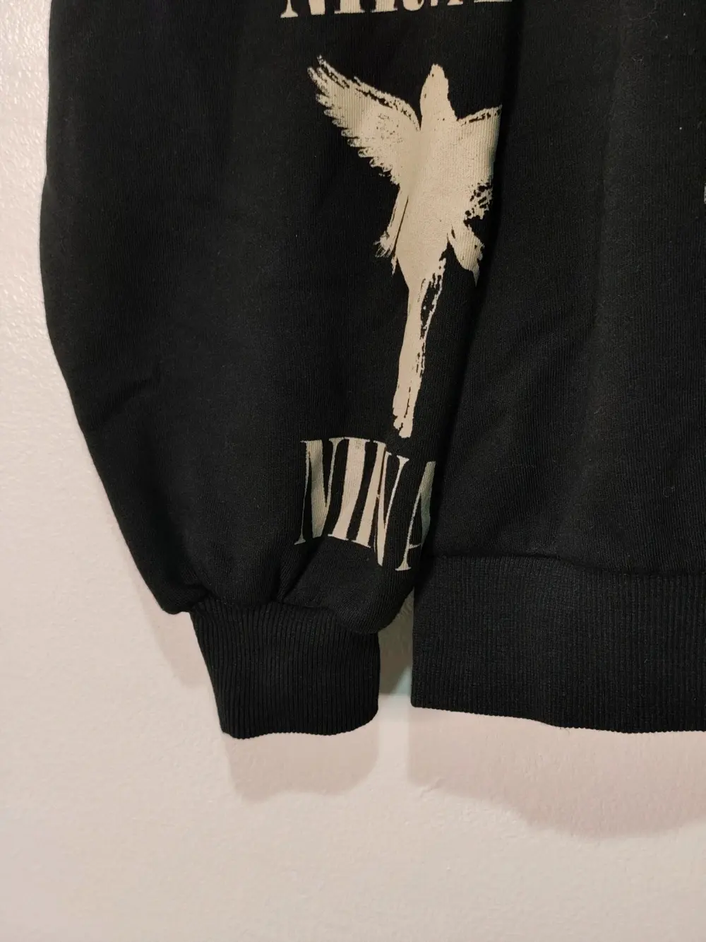 Sudadera Capucha Nirvana x Bershka "In Utero" Negra - Talla S unisex, foto 2