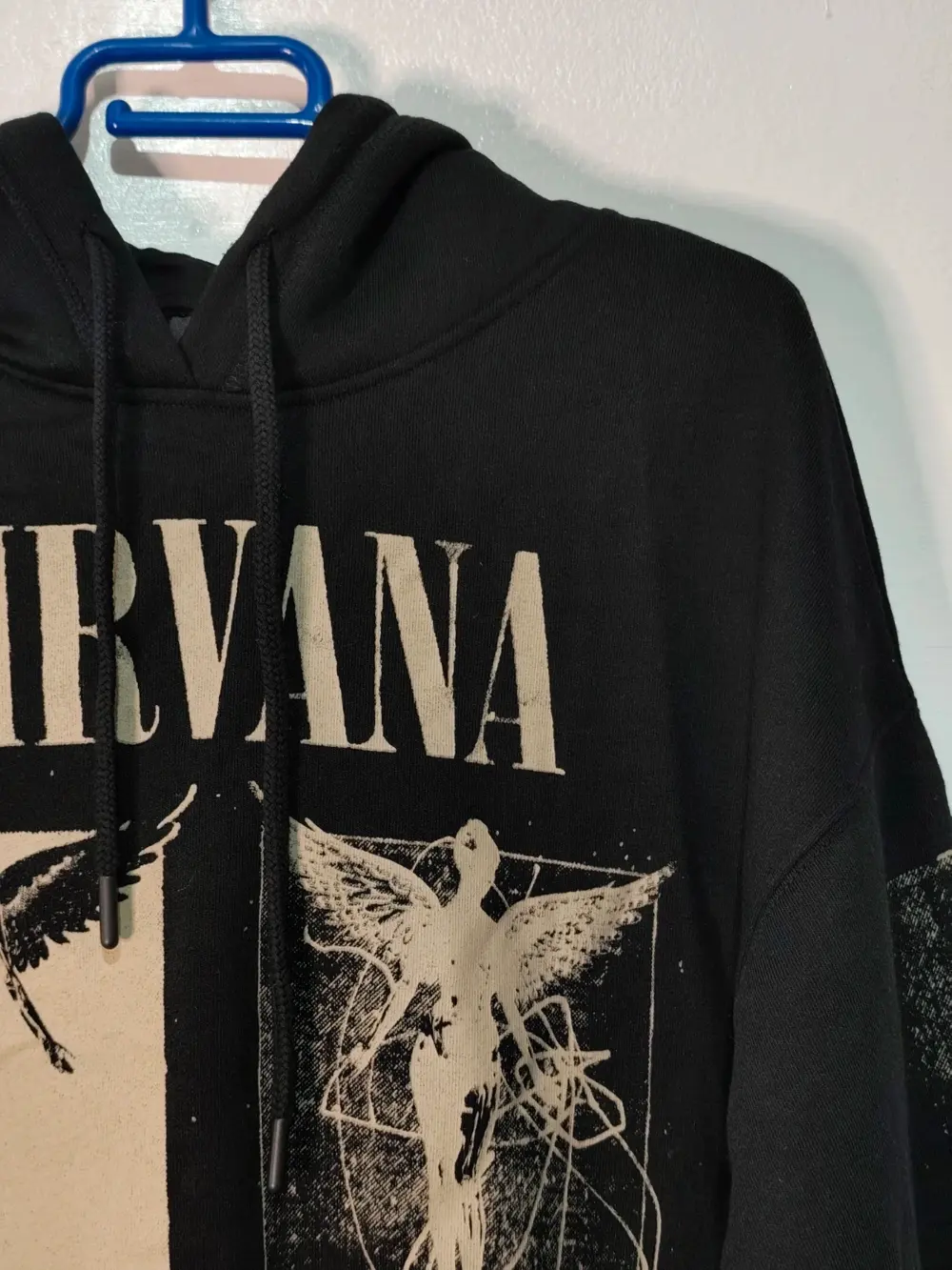 Sudadera Capucha Nirvana x Bershka "In Utero" Negra - Talla S unisex, foto 5