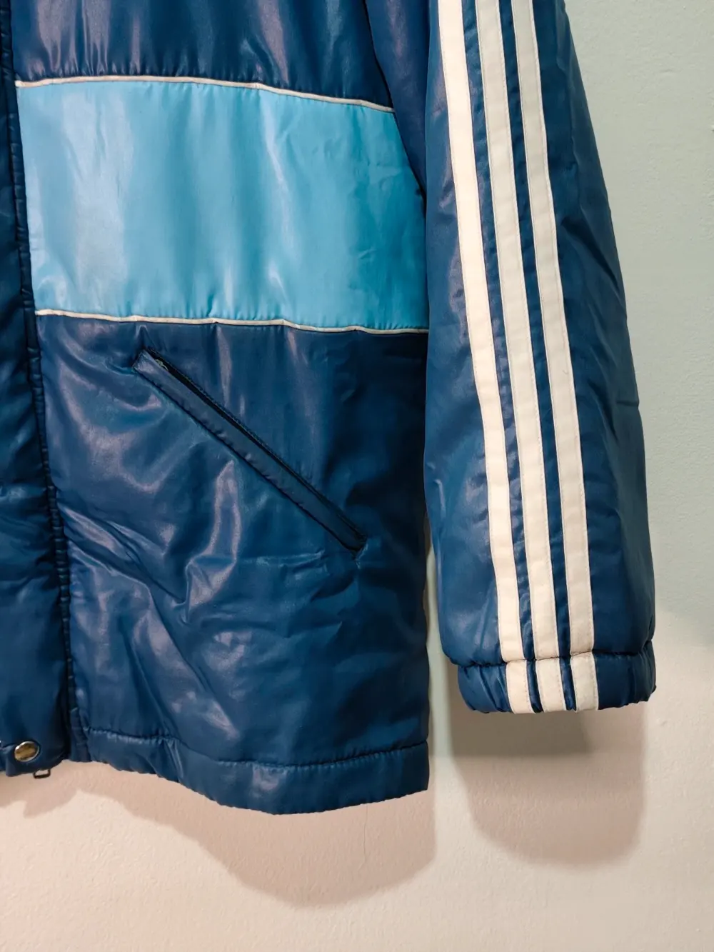 Chaqueta vintage años 80 Adidas made in finland talla 50 equivale a una L ver medidas, foto 2