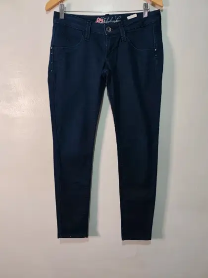 Pantalón vaquero Fornarina fabulous skinny azul marino talla 31 equivale a una M ver medidas