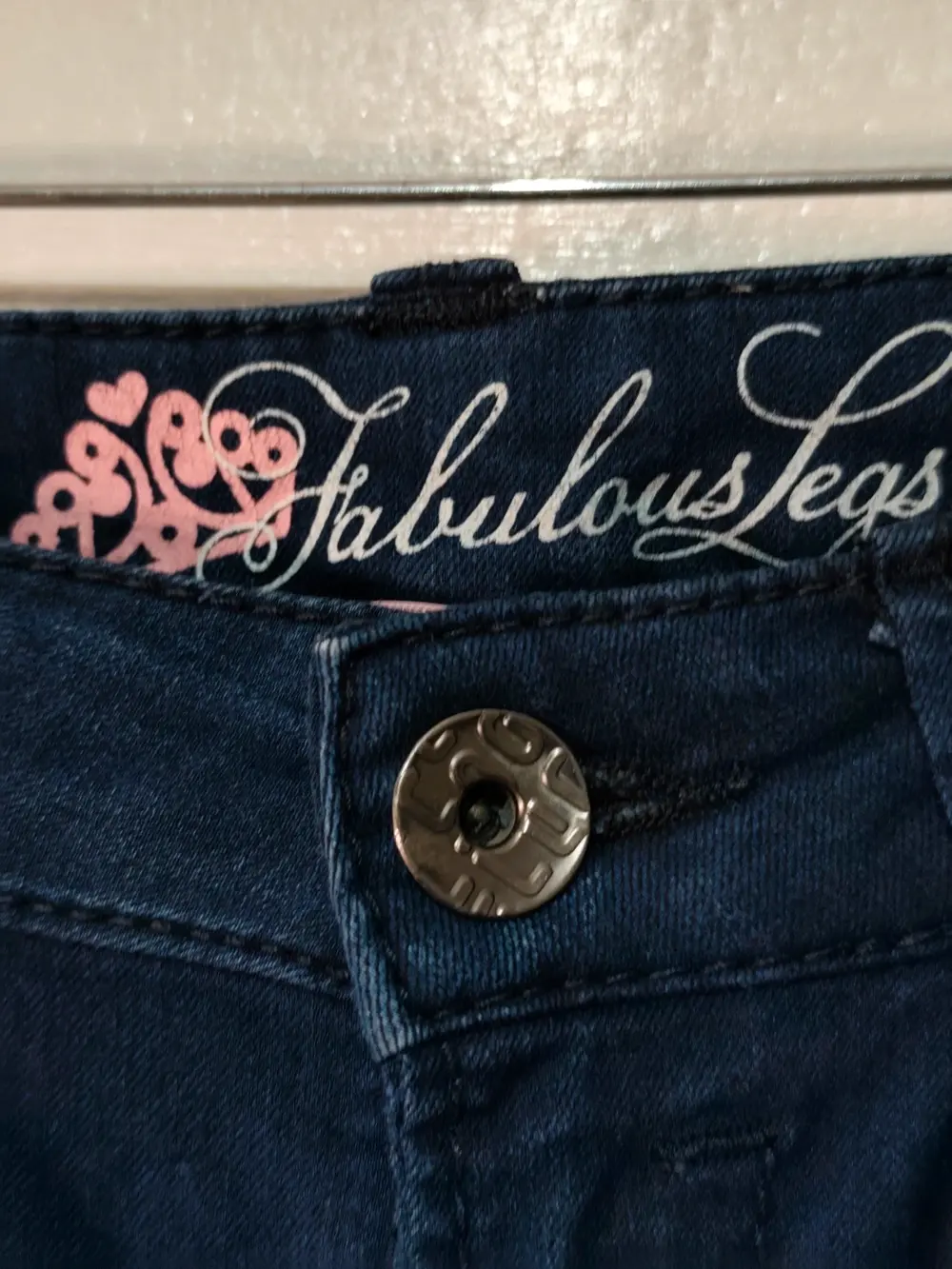 Pantalón vaquero Fornarina fabulous skinny azul marino talla 31 equivale a una M ver medidas, foto 3