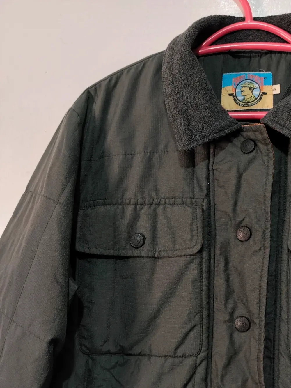Chaqueta acolchada forro polar vintage Coronel Tapioca talla S, foto 5