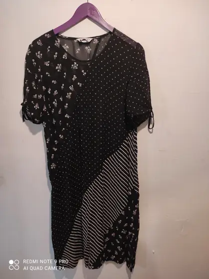 Vestido largo. Persona talla 19